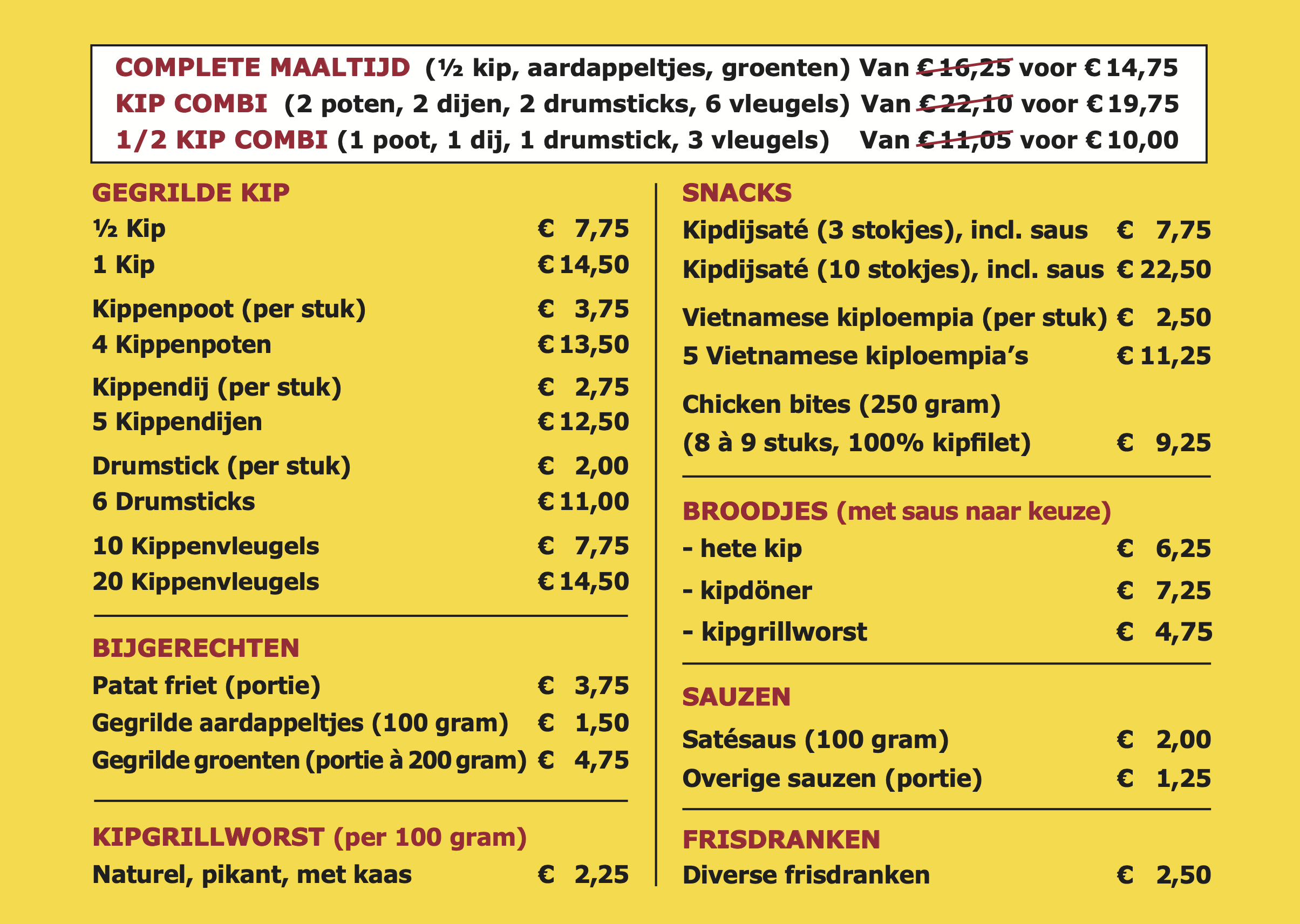 Assortiment - Onze Producten